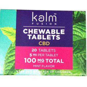 Kalm Chewable CBD Tablets - by Kind Therapuetics