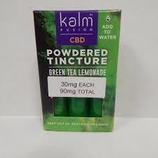Kalm Fusion Powdered CBD Tincture [Green Tea Lemonade]