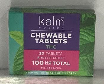 Kalm Fusion THC Chewable Tablets