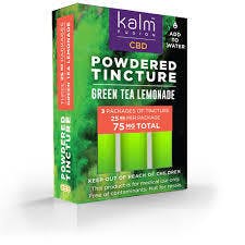 Kalm Green Tea Lemonade CBD Powder 75mg