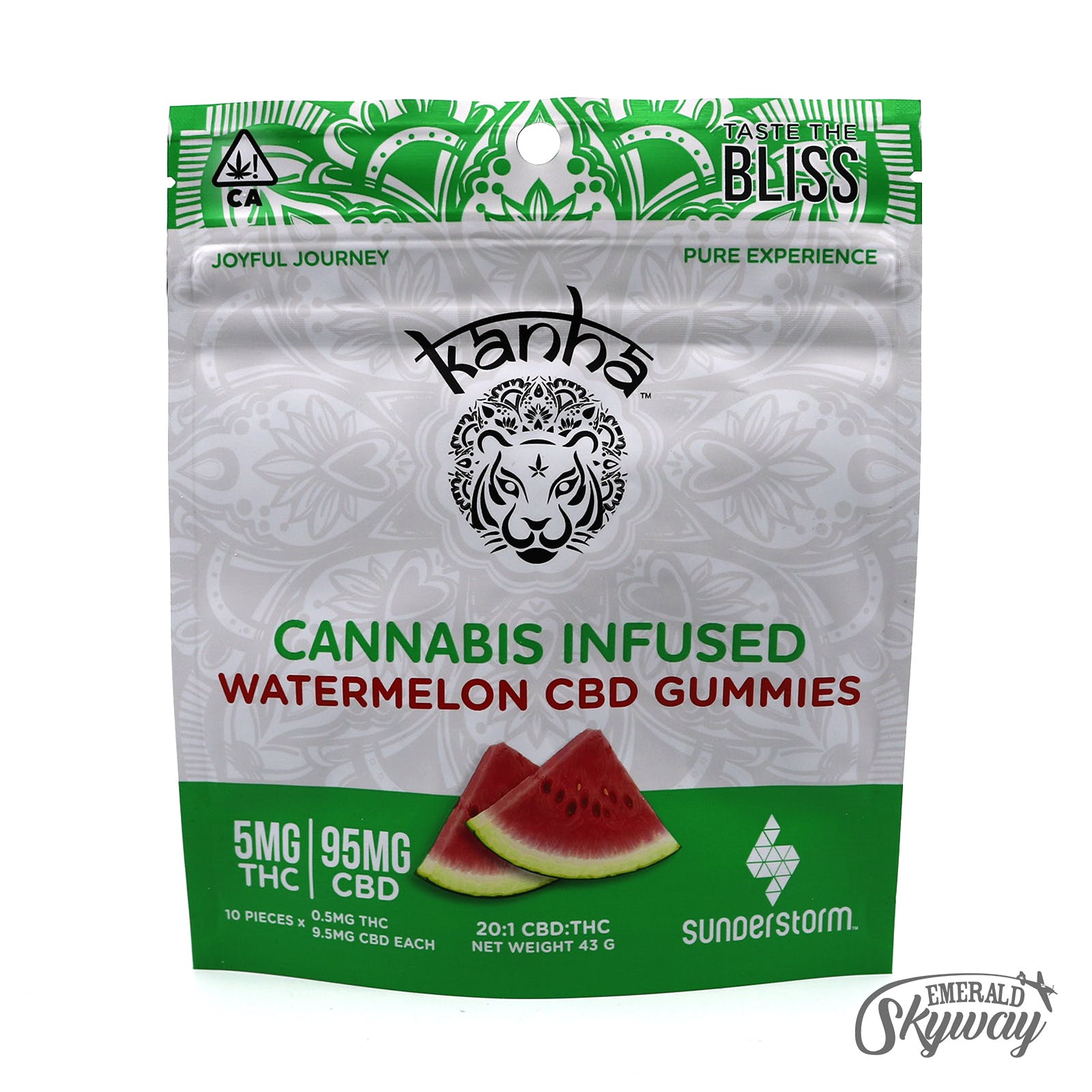 Kanha Treats: Watermelon CBD Gummies