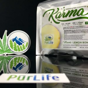 Karma Cookie 100mgs - Hybrid - Lemon Bomb