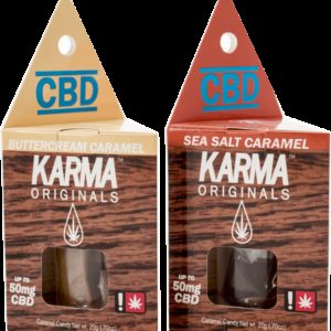 Karma Originals | Sea Salted Caramels | 50mg CBD (Tax Included)