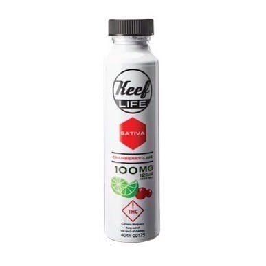 Keef Cola Keef Life Cranberry-Lime Drink 100mg