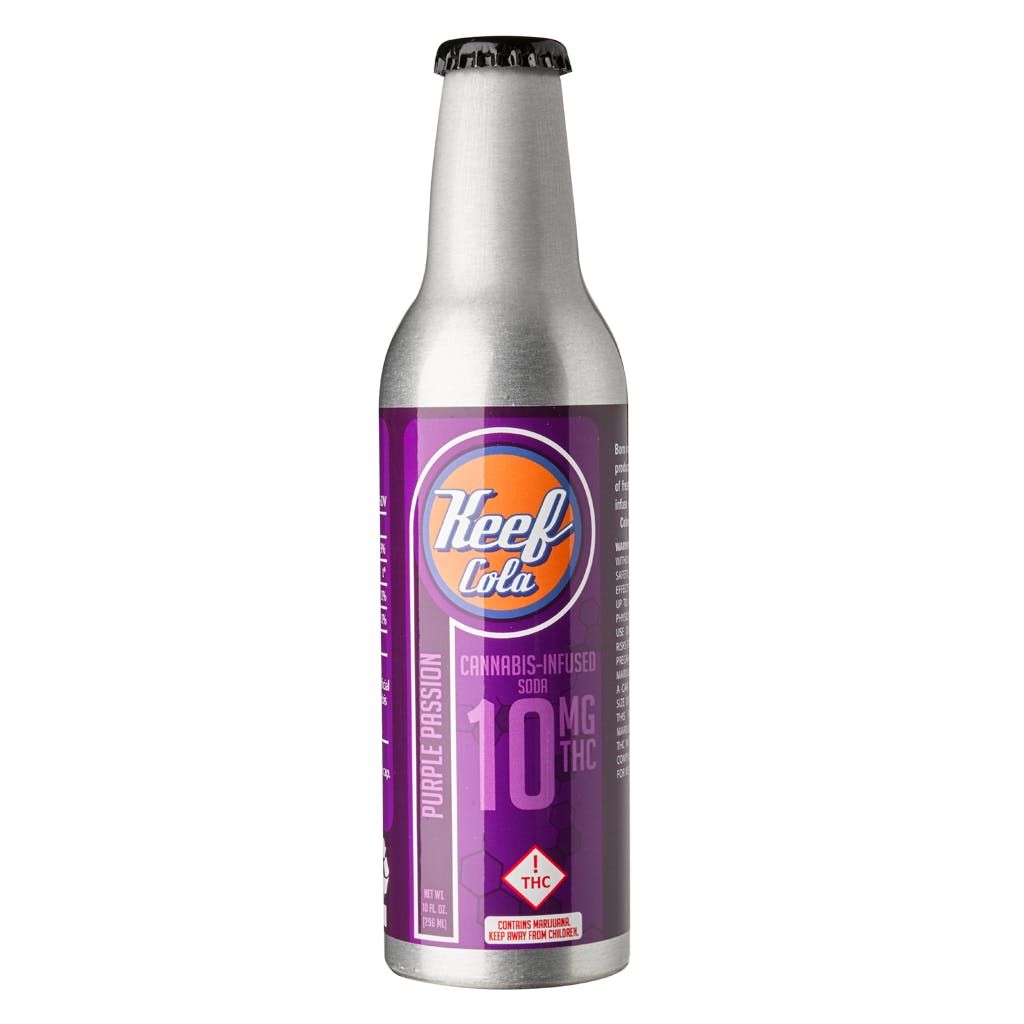 Keef Cola Purple Passion Soda 50mg