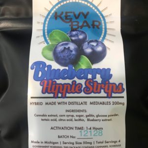 Kevy Bar Hippie Strip Blueberry 200MG