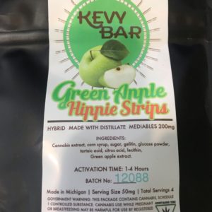 Kevy Bar Hippie Strip Green Apple 200MG