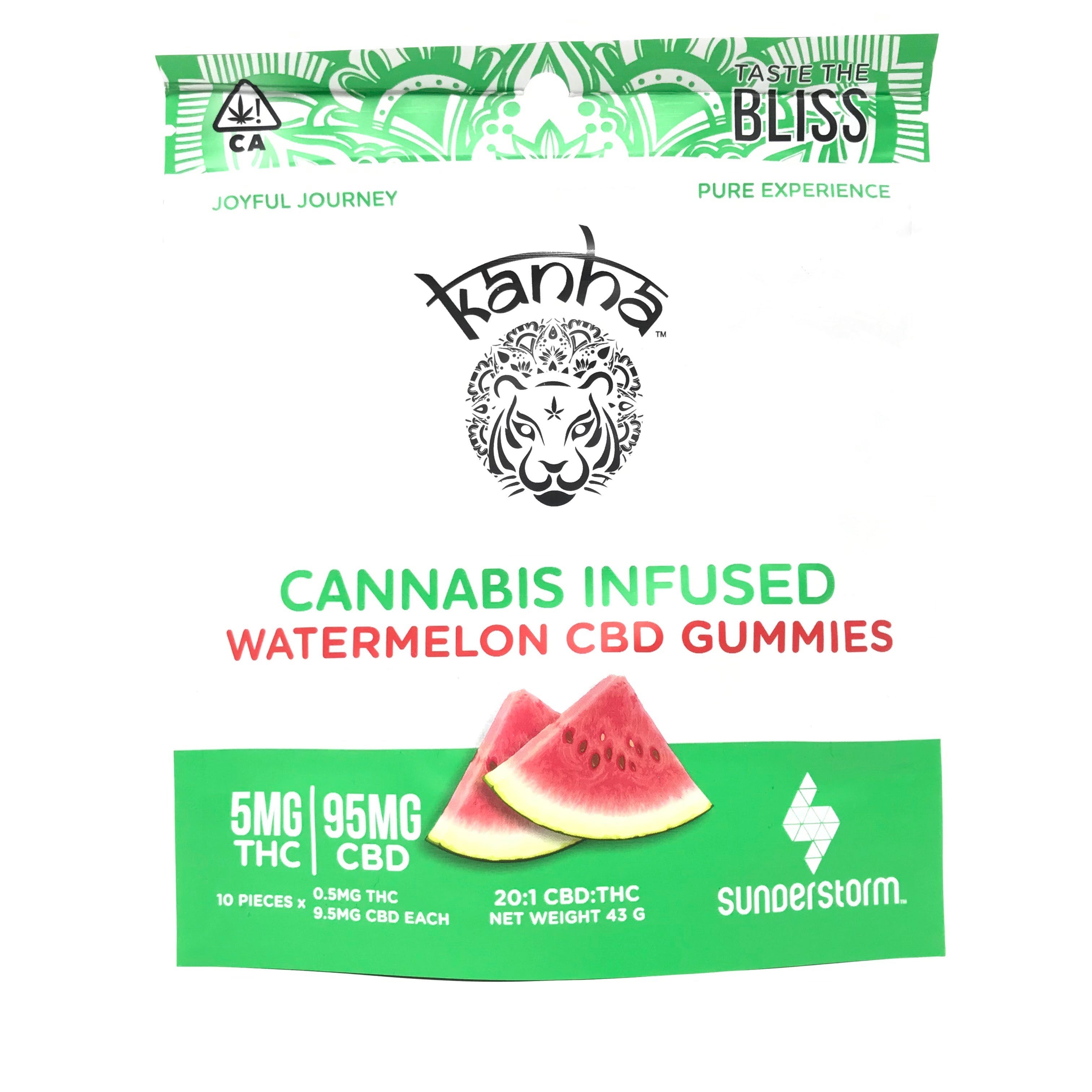 Khana Gummies - Watermelon CBD