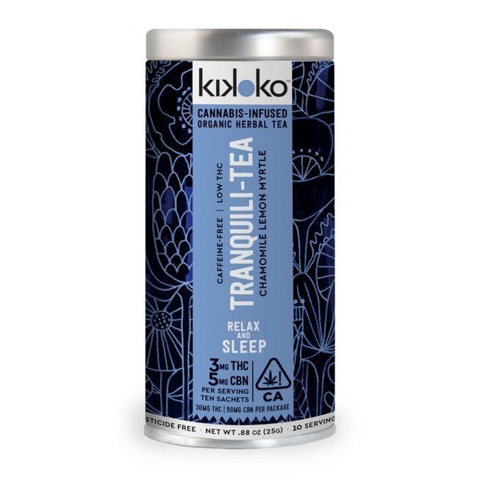 KIKOKO-Tranquili-Tea 3mg THC/5mg CBN (10 PACK)
