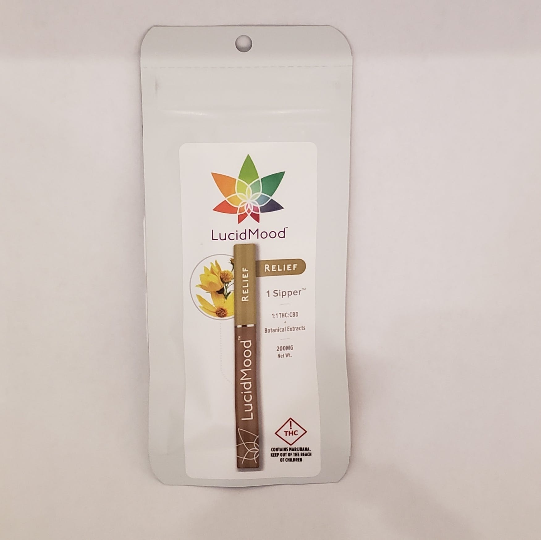 Kind Thera - LucidMood Relief 1:1 Sipper 200mg Disposable Vape