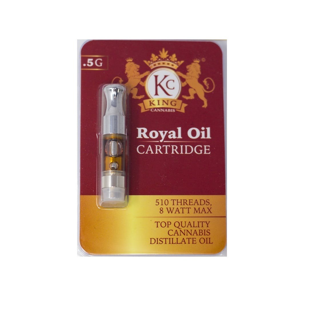 King Cannabis | Blackberry Royal Oil Cartridge 0.5g