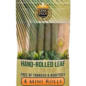 KING PALM: HAND-ROLLED 4 PACK W/ FILTER