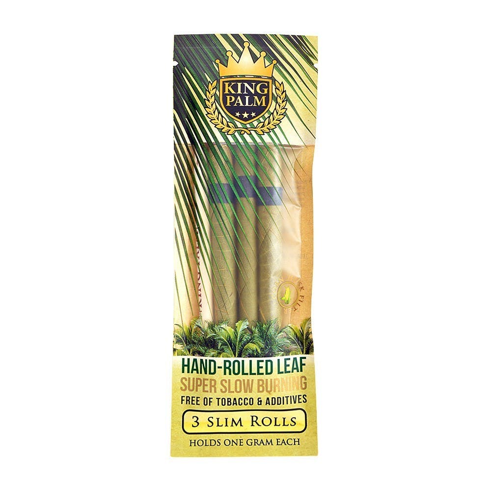 King Palm Hand Rolled Leaf Wraps 3 Pack