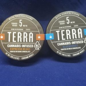 Kiva 100 mg Terra Espresso Bites