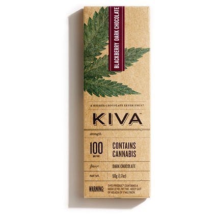 Kiva 100mg Chocolate Bar (2for35)