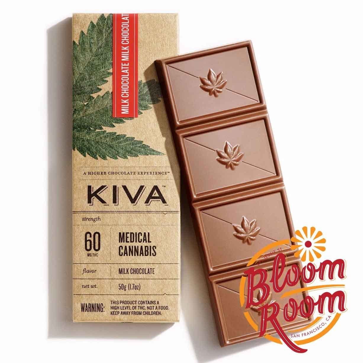 Kiva - 100mg THC - Milk Chocolate