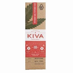 Kiva Bars - 100mg Peppermint Bark