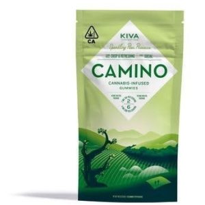 Kiva Camino Gummies Sparkling Pear 100 mg