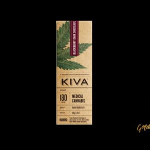 Kiva - Chocolate Bar : Blackberry Dark Chocolate