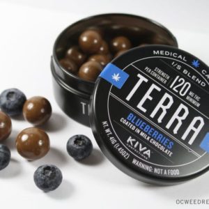 Kiva - Chocolate Covered Blueberries 120mg