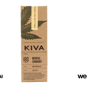Kiva Confections Chocolate Bars (180mg) (Vanilla Chai Milk Chocolate)