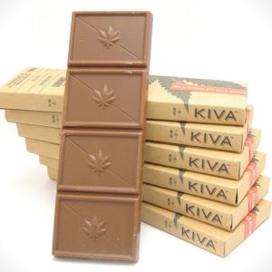 Kiva Confections Peppermint Bark 100mg.