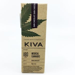 KIVA Dark Chocolate 180mg