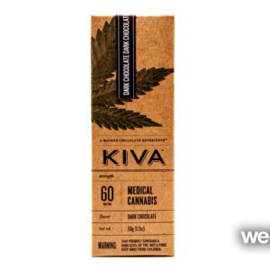 Kiva Dark Chocolate 180mg Bar