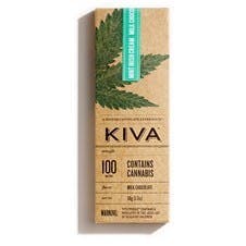 Kiva - Mint Irish Cream (100mg)