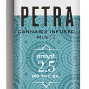 Kiva Petra Eucalyptus Mint 2.5mg each 100 mg THC