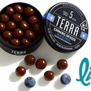 KIVA - Terra Blueberry Bites 100mg