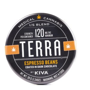 KIVA Terra Espresso Bites 120mg