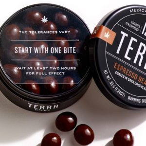 Kiva Terrabites Dark Chocolate Espresso Beans