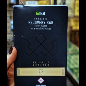 KJL Cannabis Cherry Almond 1:1 Recovery Bar