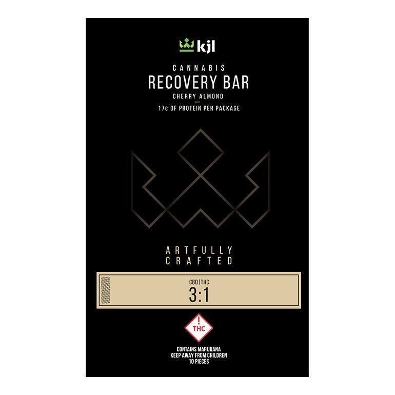 KJL - Recovery Bar - 3:1 CBD/THC - Cherry Almond