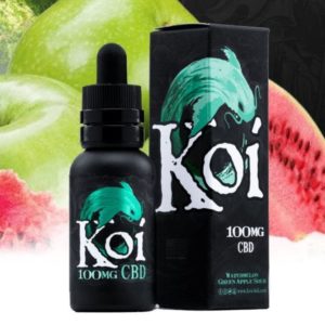 Koi CBD vape juice Watermelon Green Apple Sour 100mg