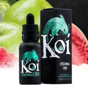 Koi CBD vape juice Watermelon Green Apple Sour 250mg