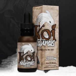 Koi Naturals Tincture Natural Flavor 2000mg