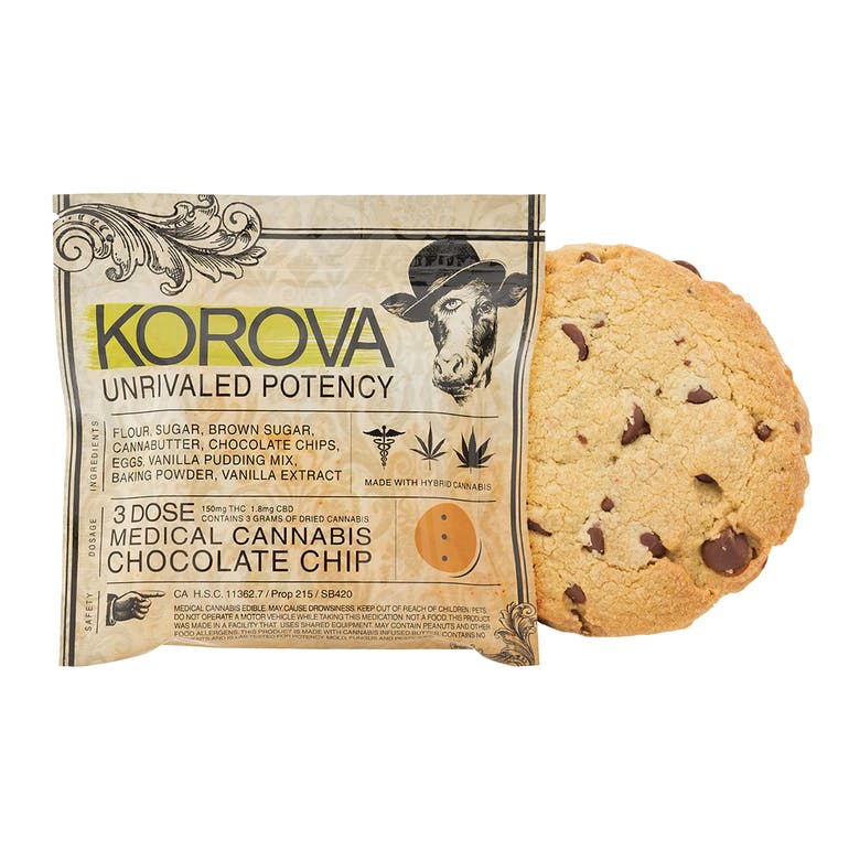 Korova: Chocolate Chip Cookie 150mg