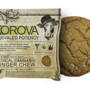 Korova Cookie 150mg (Ginger Chew)