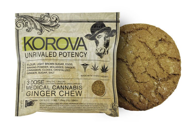 marijuana-dispensaries-21035-n-cave-creek-rd-c-5-phoenix-korova-cookie-150mg-ginger-chew