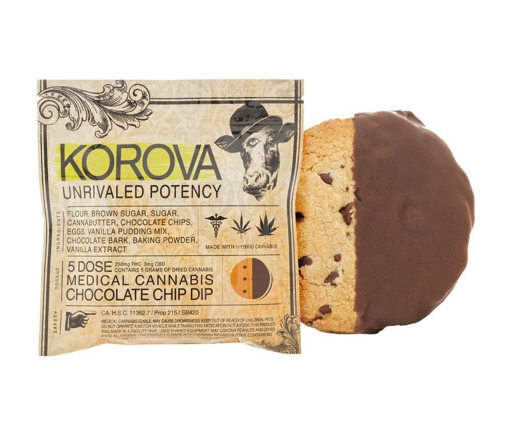 edible-korova-dip-cookie-250mg-chocolate-chip