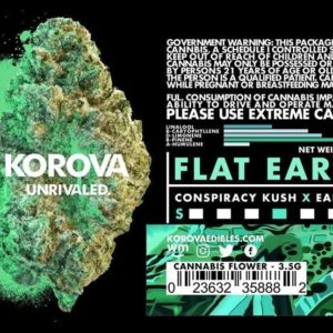 Korova Flat Earth Flower 1g