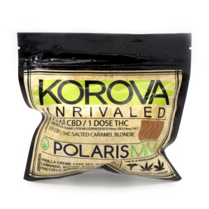 Korova - Mini Salted Caramel Blondie 1:1 - Edible