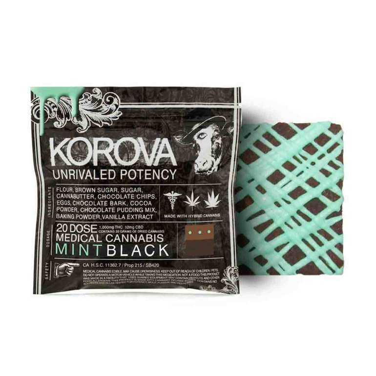 Korova Mint Black Bar 1000mg