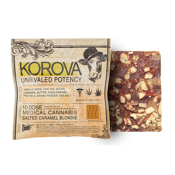 Korova Salted Caramel Blondie 500mg