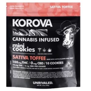 Korova- Sativa Toffee Mini Cookies