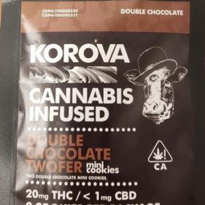 Korova Twofers Double Chocolate 10mg each