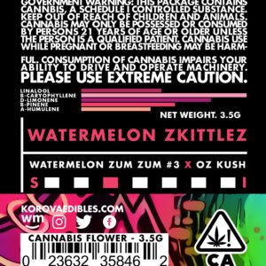 Korova - Watermelon Zkittlez 3.5g