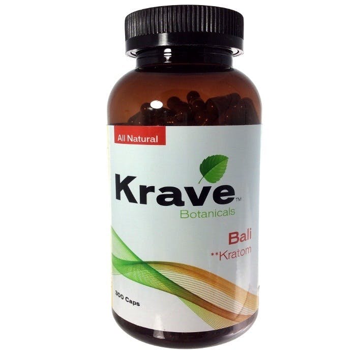 Krave Kratom Botanical | 300 gelatin caps | Assorted Flavors